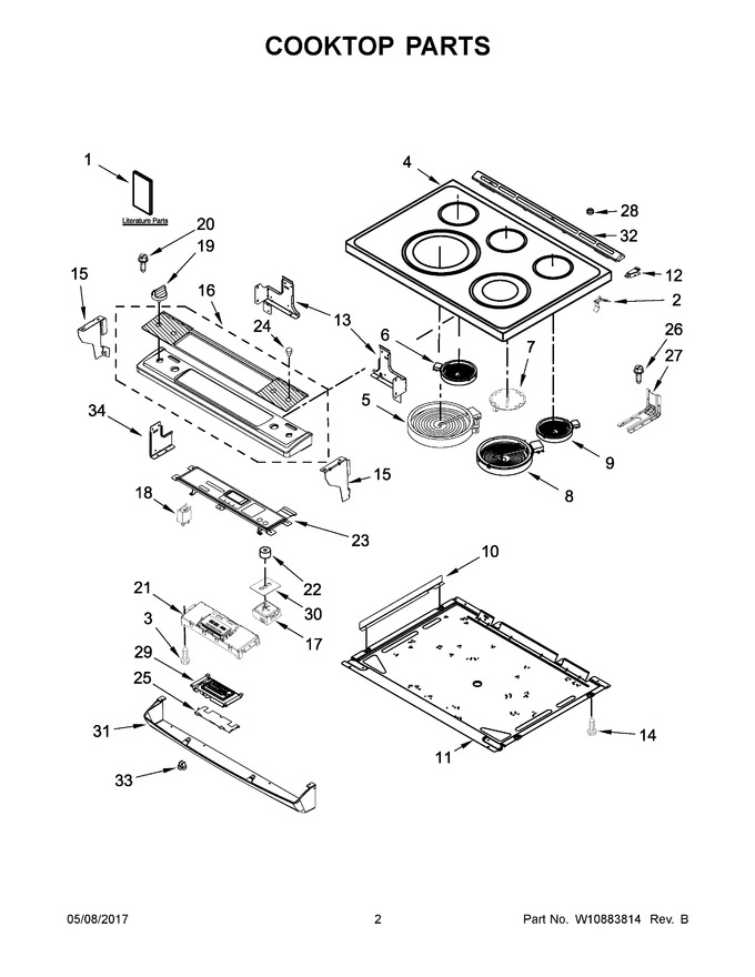 Diagram for WEE745H0FE0