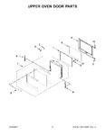Diagram for 04 - Upper Oven Door Parts