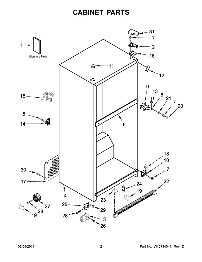 Diagram for WRT311FZDT00