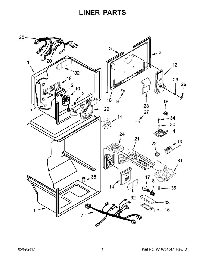 Diagram for WRT311FZDM00