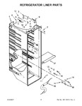 Diagram for 03 - Refrigerator Liner Parts