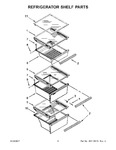 Diagram for 04 - Refrigerator Shelf Parts