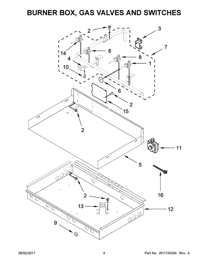 Diagram for KGCU407VSS02