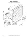 Diagram for 03 - Inner Door Parts