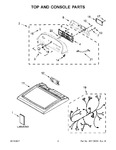 Diagram for 02 - Top And Console Parts
