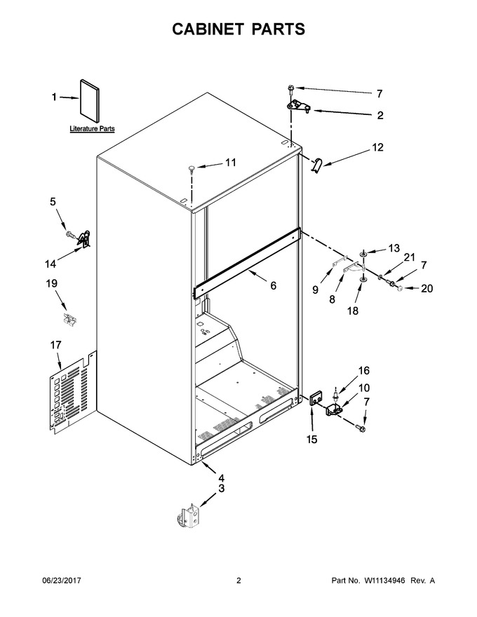 Diagram for IRT134FDW00