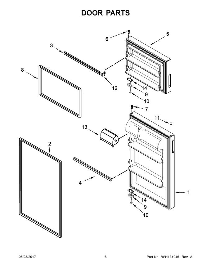 Diagram for IRT134FDW00