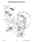 Diagram for 03 - Refrigerator Liner Parts