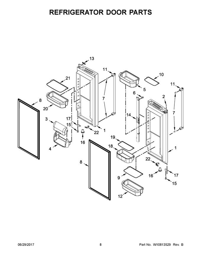 Diagram for KRFF302EWH01