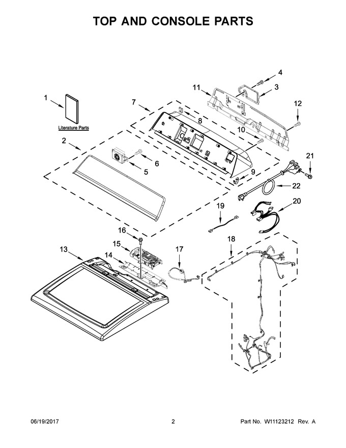 Diagram for WGD7500GW0
