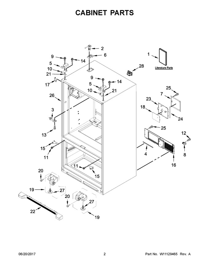 Diagram for WRF550CDHZ00
