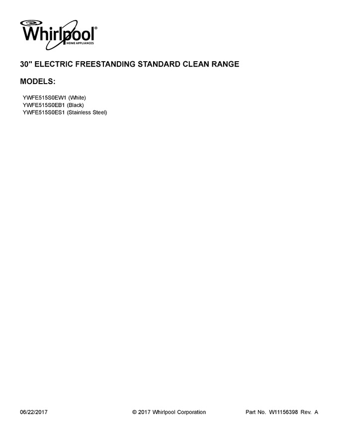 Diagram for YWFE515S0ES1