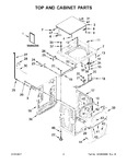 Diagram for 02 - Top And Cabinet Parts