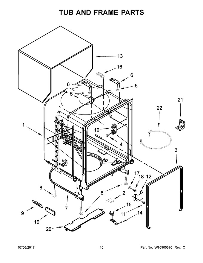 Diagram for WDF320PADW3