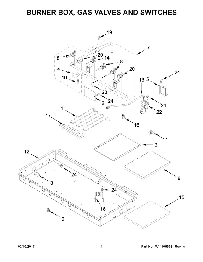 Diagram for KDRS483VMW01