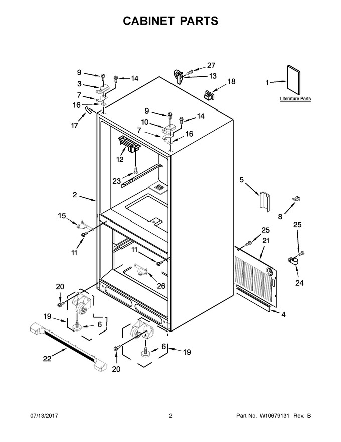 Diagram for WRF535SWBB00