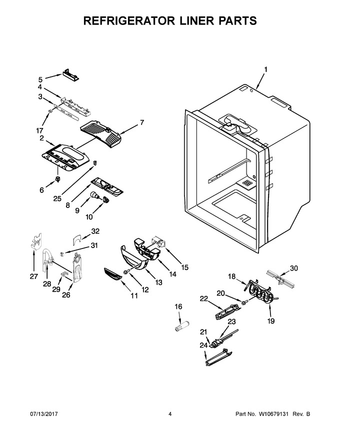 Diagram for WRF535SWBB00