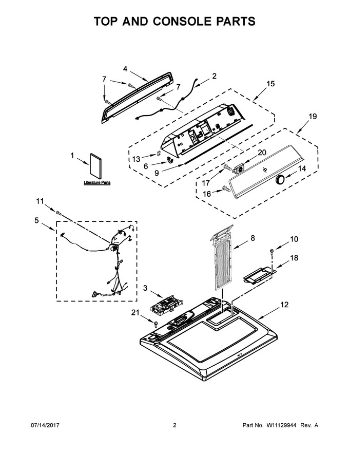 Diagram for ZED7009GW0