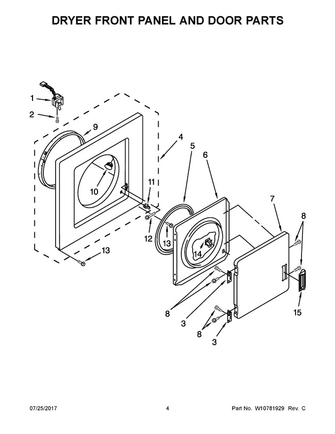 Diagram for WET4024EW0