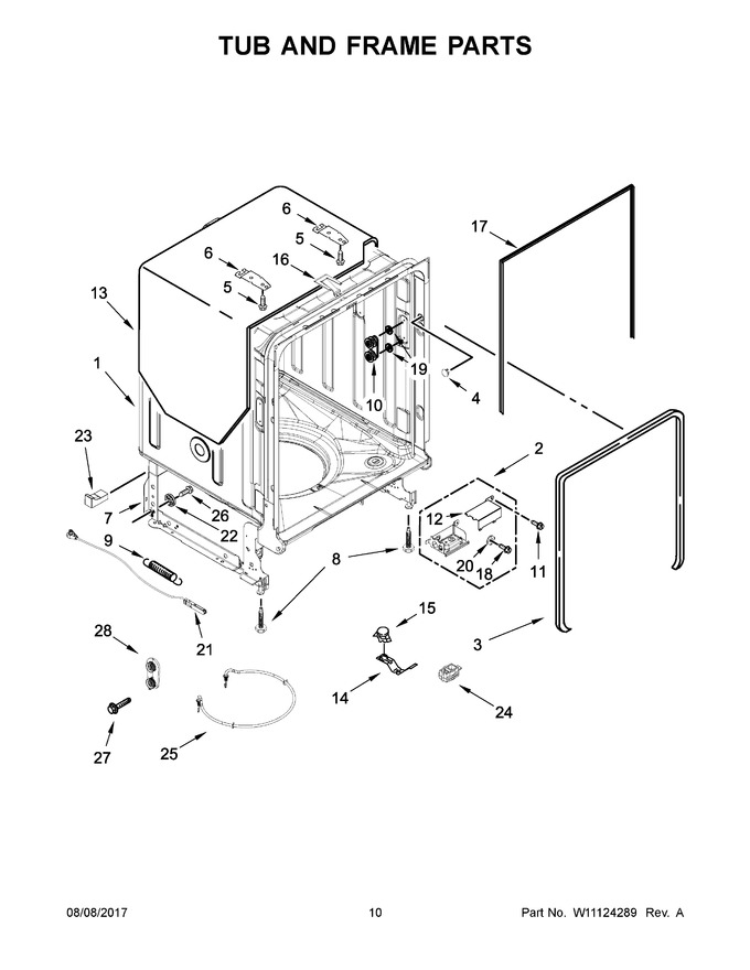 Diagram for WDF560SAFM2