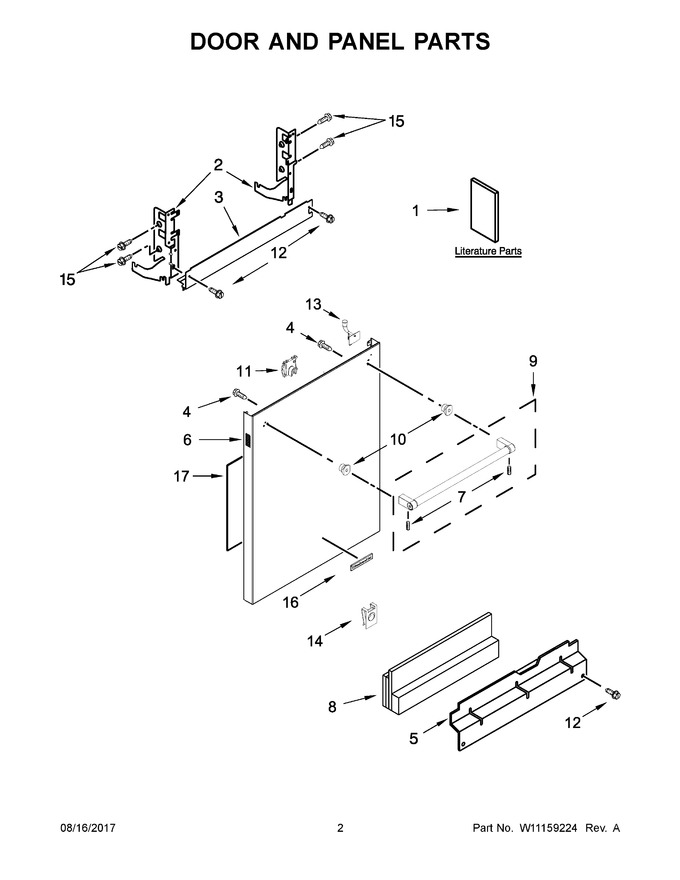 Diagram for KDTE334GPS0