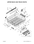 Diagram for 09 - Upper Rack And Track Parts