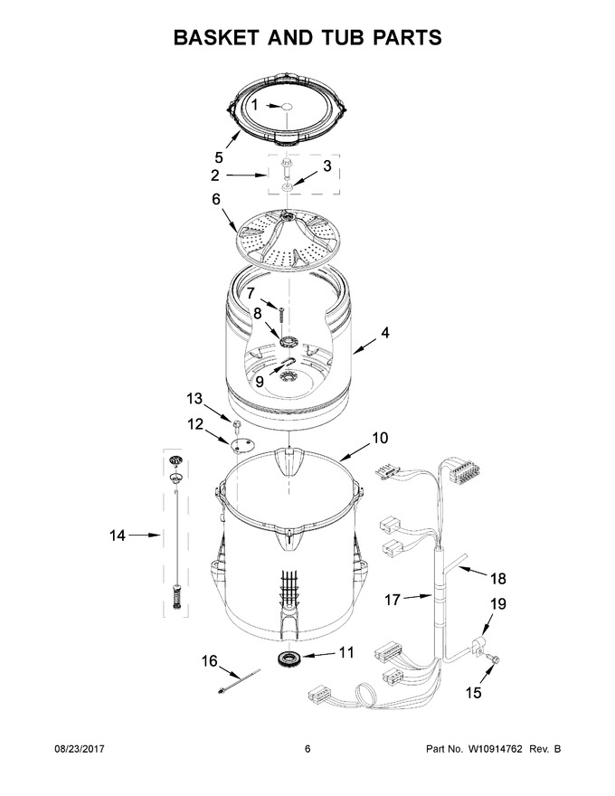 Diagram for WTW4915EW2