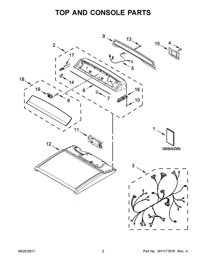 Diagram for WGD8500DW4