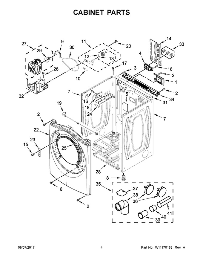 Diagram for WED92HEFBD1