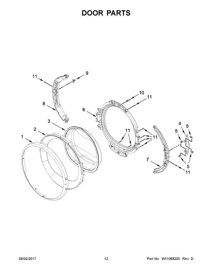 Diagram for WHD5090GW0