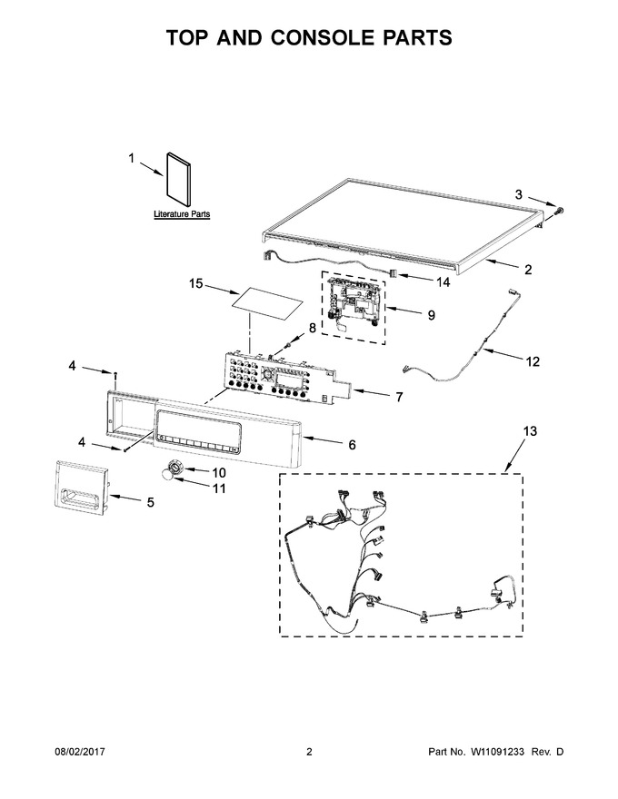 Diagram for YWHD5090GW0