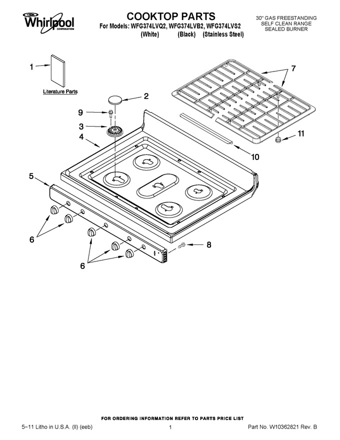 Diagram for WFG374LVB2