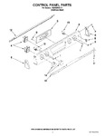 Diagram for 02 - Control Panel Parts