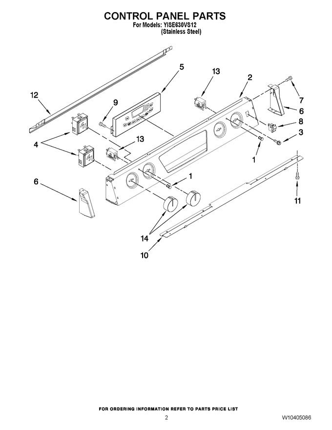 Diagram for YISE630VS12