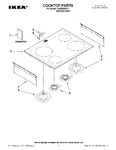 Diagram for 01 - Cooktop Parts