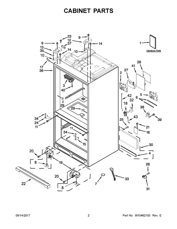 Diagram for WRF989SDAF00