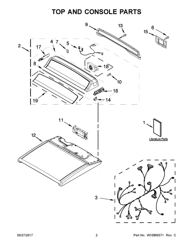 Diagram for YWED8000DW3