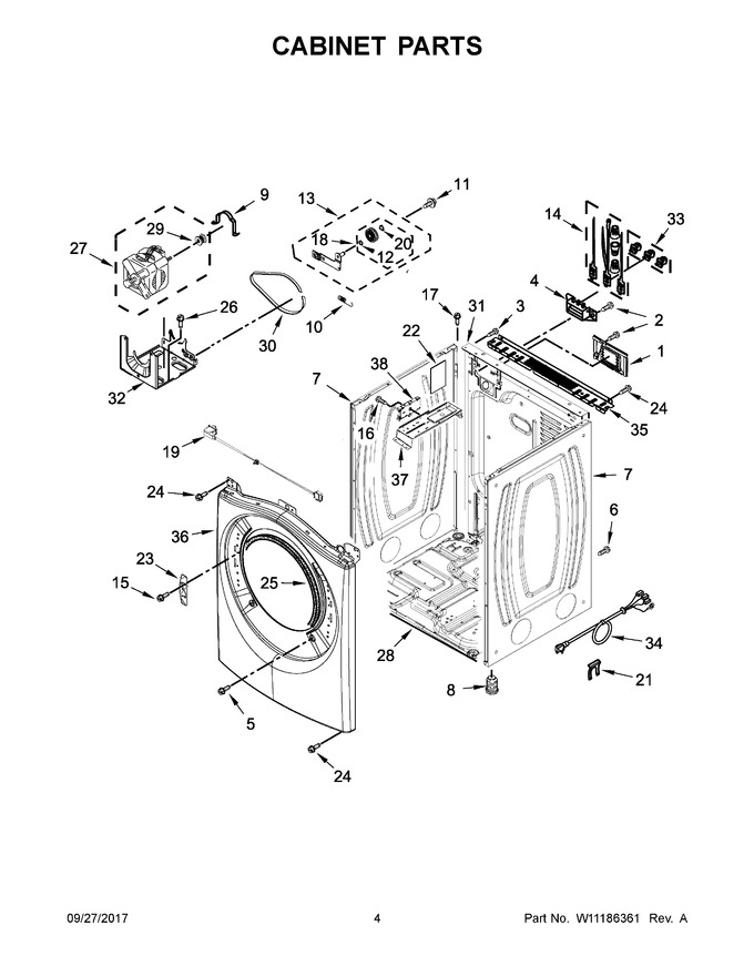 Diagram for YWED90HEFW1