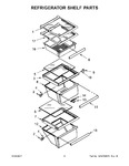Diagram for 04 - Refrigerator Shelf Parts