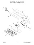 Diagram for 02 - Control Panel Parts