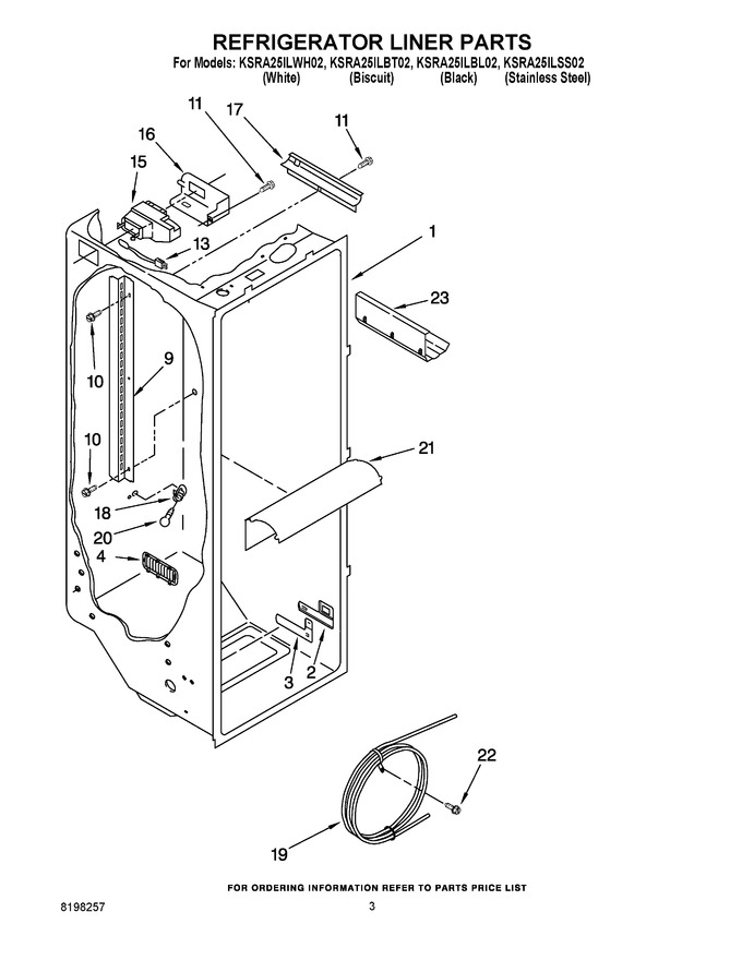 Diagram for KSRA25ILBL02