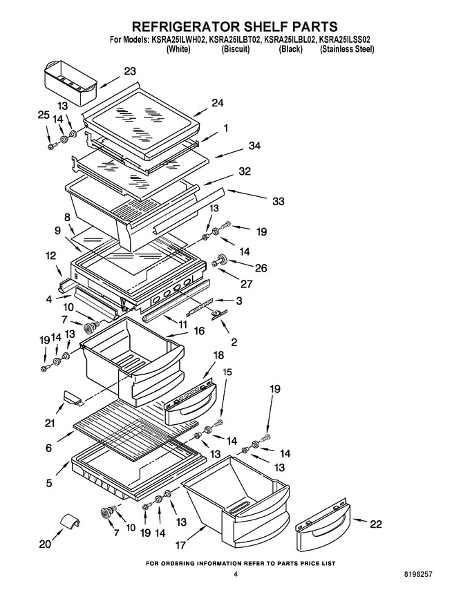 Diagram for KSRA25ILWH02