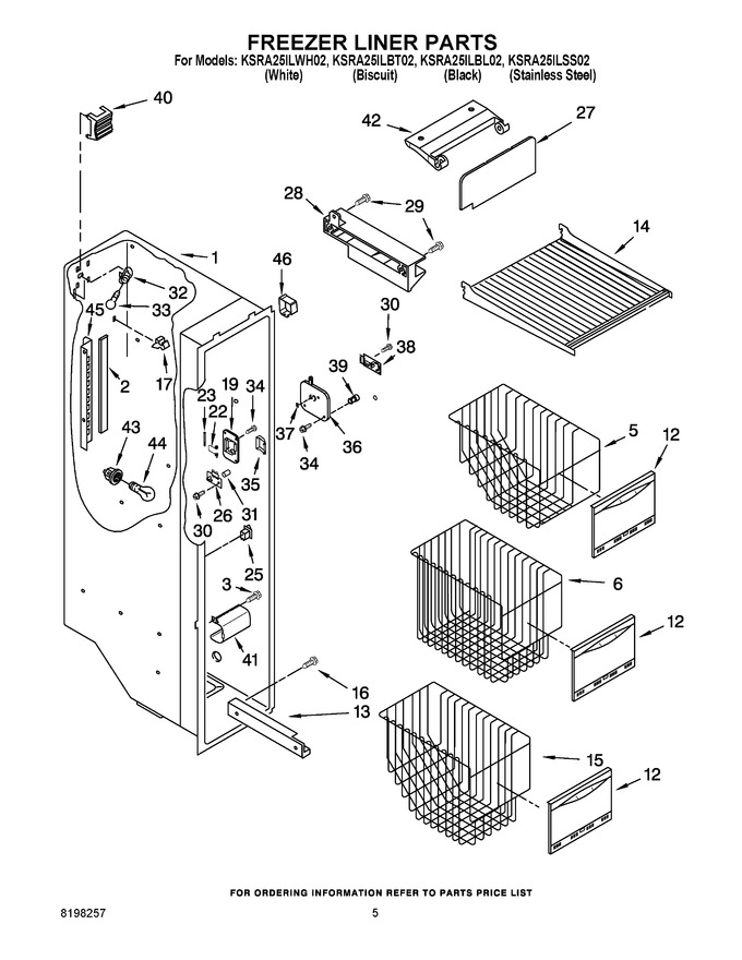 Diagram for KSRA25ILBL02