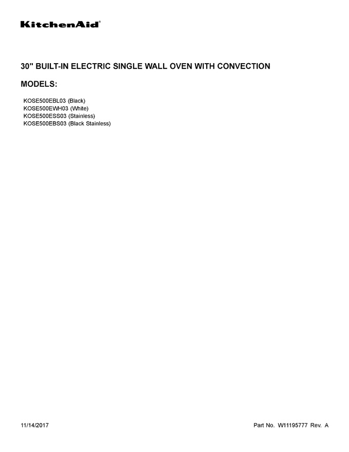 Diagram for KOSE500EBL03
