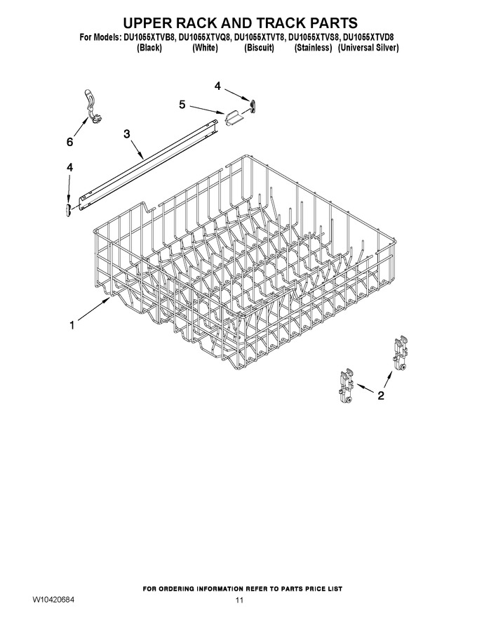 Diagram for DU1055XTVD8