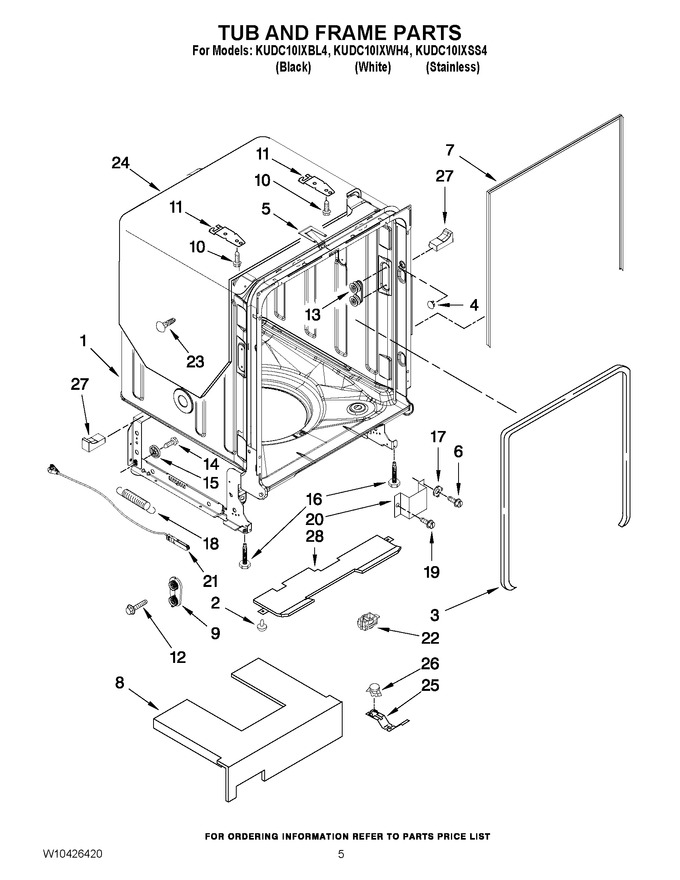 Diagram for KUDC10IXSS4