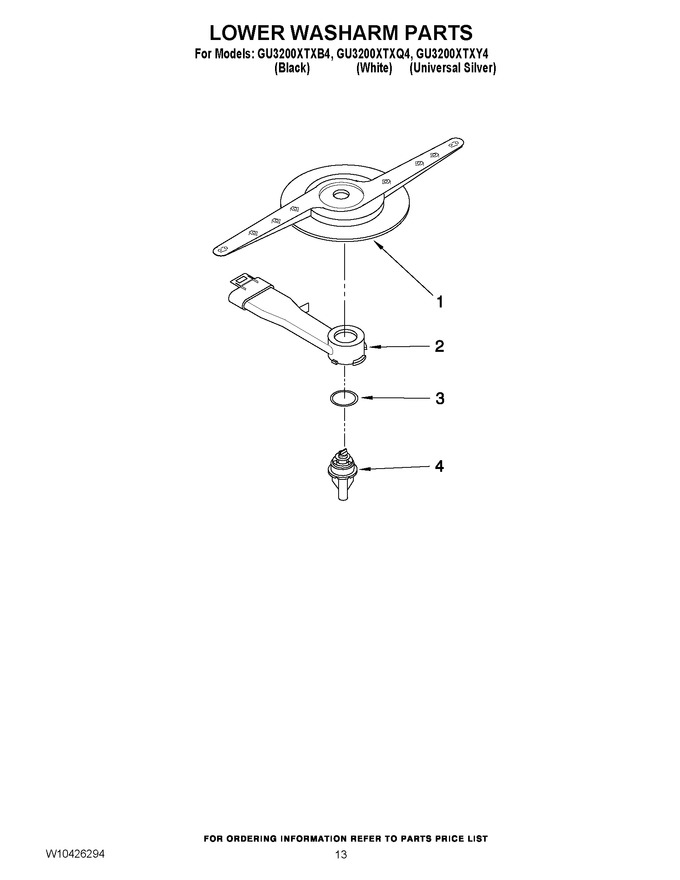 Diagram for GU3200XTXQ4