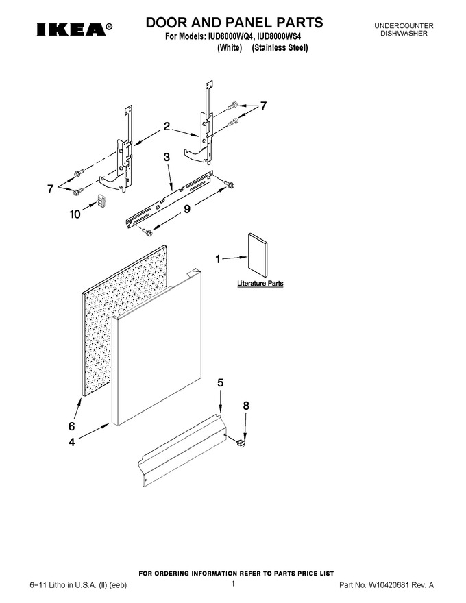 Diagram for IUD8000WQ4