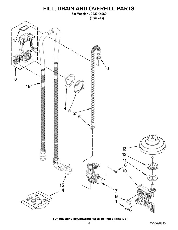 Diagram for KUDS30HXSS0