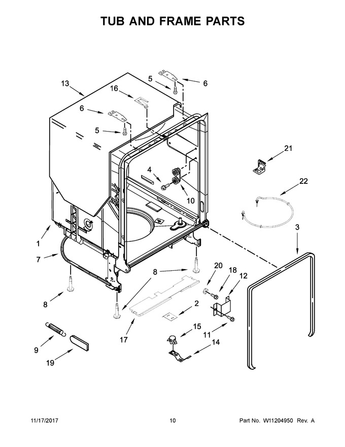 Diagram for WDF520PADW6
